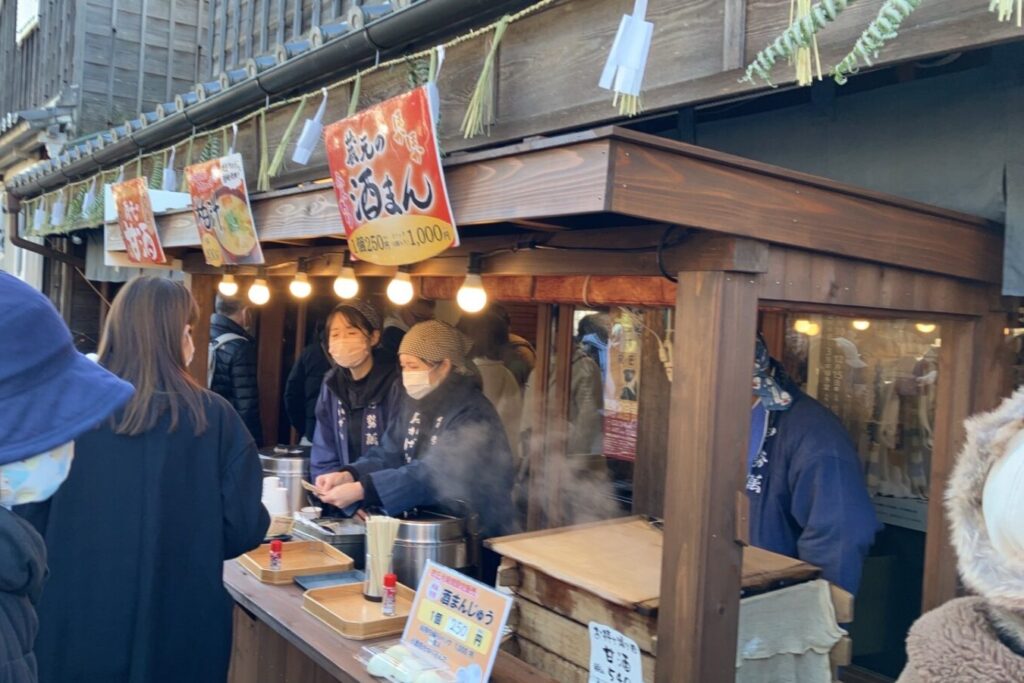 伊勢萬の屋台