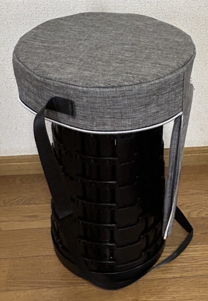 クッションを被せたところ