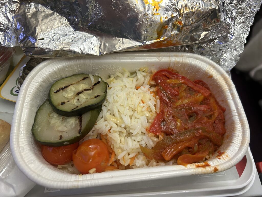 JAL 機内食　減塩ミール　メイン