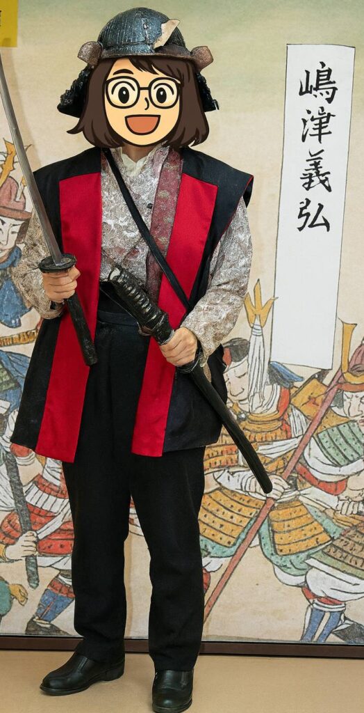 兜、陣羽織着用体験