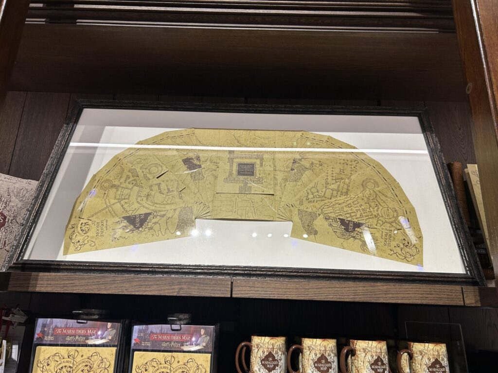 ハリーポッタースタジオ東京お土産15地図